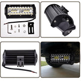 Krachtige Combo Beam LED Koplampen - 240W Helderheid - Duurzaam en Veilig Rijden