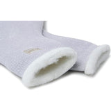 Dames Thermische Sokken van Wol - Warme Gevoerde Gebreide Winter Sokken - Maat EU 36-42 - Paars - 2 Paar