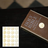 Set van 200 Gouden Flower of Life Stickers - 50 mm Diameter met Gouden Reliëf, Ideaal voor Uitnodigingen, Bruiloftsgeschenken en Decoratie