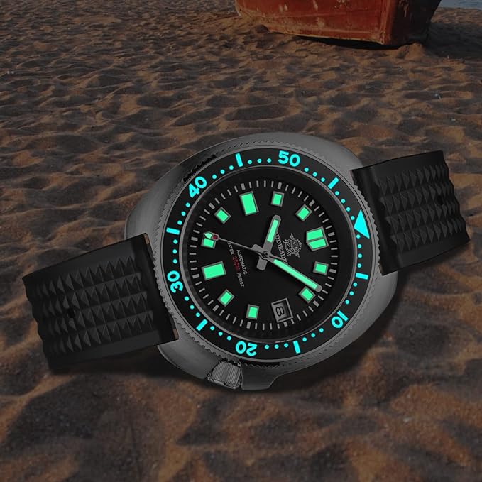 ADDIESDIVE Captain Willard Automatisch Duikhorloge MY-H8 - 200M Waterbestendig - Luxe en Duurzaam met NH35A Uurwerk