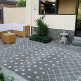 Waterdicht Outdoor Vloerkleed 300x240cm – Omkeerbaar Kunststof Stro Tapijt – Lichtgewicht Buitenmat Met Draagtas – Kunststof Rechthoekig Tuinkleed Voor Terras Balkon Tent Veranda Camping Picknick RV Caravan – UV-bestendig &amp; Afwasbaar