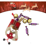 Creatieve Pop Kerstlaarsjes - Cadeauzak - Kerstboom Hanger - Ideaal voor Kerstversiering en Feestdagen - Set van 4 Kerstsokken
