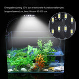 LED Aquariumverlichting - 10W Lampen met Laag Energieverbruik voor Aquariums, Dimbaar voor Visbakken, Waterdichte Gepotte Verlichting voor Aquariumkweek, Binnenverlichting, Tijdelijke Verlichting met veelzijdige toepassingsmogelijkheden