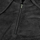 Dames Oversized Winter Hoodie met Rits en Zakken - Warme Fleece Pullover voor de Winter - Trendy en Comfortabel - Verschillende Kleuren en Maten