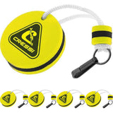 4 STUKS - Drijvende Sleutelhanger – Marine Sleutel hanger - Boot Floater Hanger - Onzinkbaar en Waterbestendig – Compact Formaat 8x4cm – Inclusief Duurzame Karabijnhaak – Perfect Accessoire voor Watersportliefhebbers en Bootbezitters