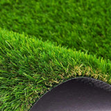 Kunstgras Rol 4m x 1m – 15mm Poolhoogte – Nepgras Tapijt Kunstmatige Grasmat – Hoogwaardige Dichte Grasvezels – UV-bestendig Groene Grasrol – Tuin Balkon Terras Dak Kunstgrasmat Siergras Astro Turf Nepgazon