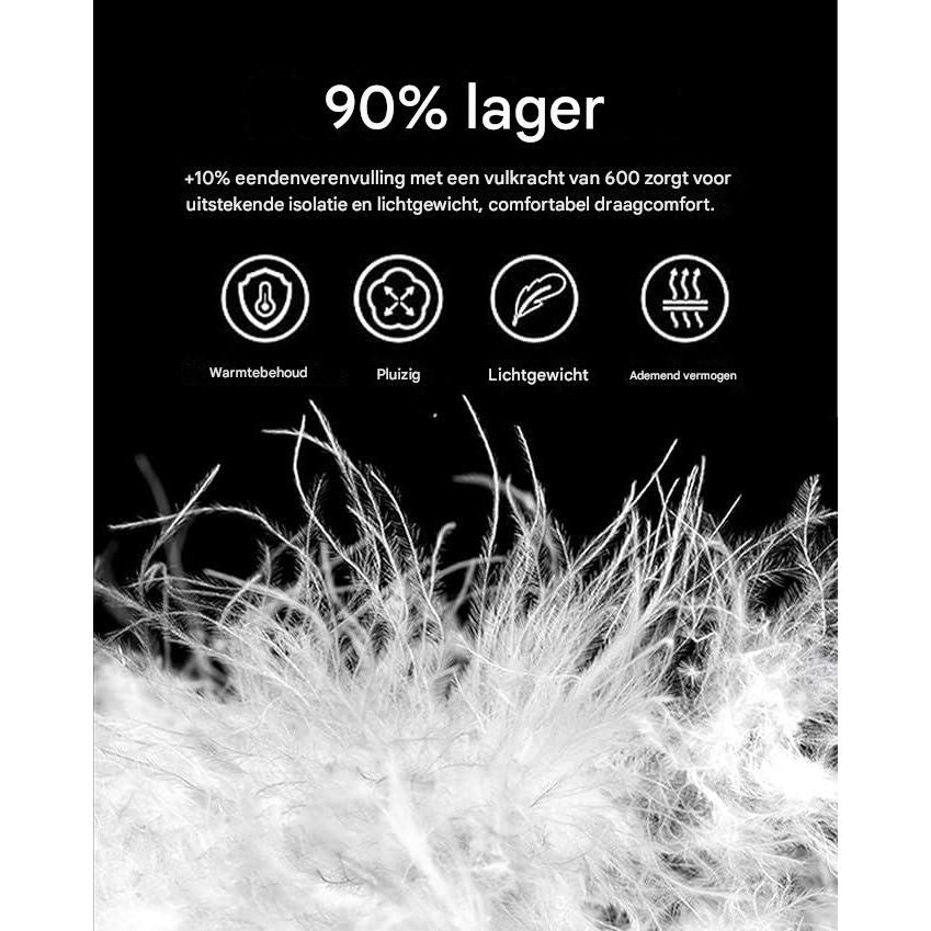 VENUS Elektrisch Verwarmde Jas - Tot 10 Uur Warm - Innovatieve Winterjas met Powerbank - 3 Verwarmingsstanden - Voor- en Achterzijde Verwarming - Wasbaar - Unisex - Maat L - 100% Polyester - Vegan