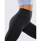 CRZ YOGA - Dames Sport Legging - Brushed Naked Feeling - Hoge Taille - Yoga Legging - Squatproof Sportbroek - 7/8 Tights - Maat 44 - 63 cm Binnenbeenlengte - Yoga Tights - Fitness Legging