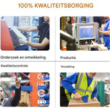 ZoomTec – Vervanging voor HP 207X W2210X/W2211X/W2212X/W2213X – Compatibele Toner Cartridges Zwart, Cyaan, Geel, Magenta – Geschikt voor HP Color LaserJet Pro M255/M282/M283 Serie – Hoge Capaciteit – Professionele Afdrukkwaliteit – W2210/1/2/3X-WC-I-V3