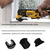 67-Delige Oscillerende Multitool Zaagbladenset - Universeel Compatibel - Inclusief Schuurpapier en Diverse Bladen - Voor Hout Metaal Kunststof Cement - Quick Release Mechanisme - Hoogwaardige Staalsoorten