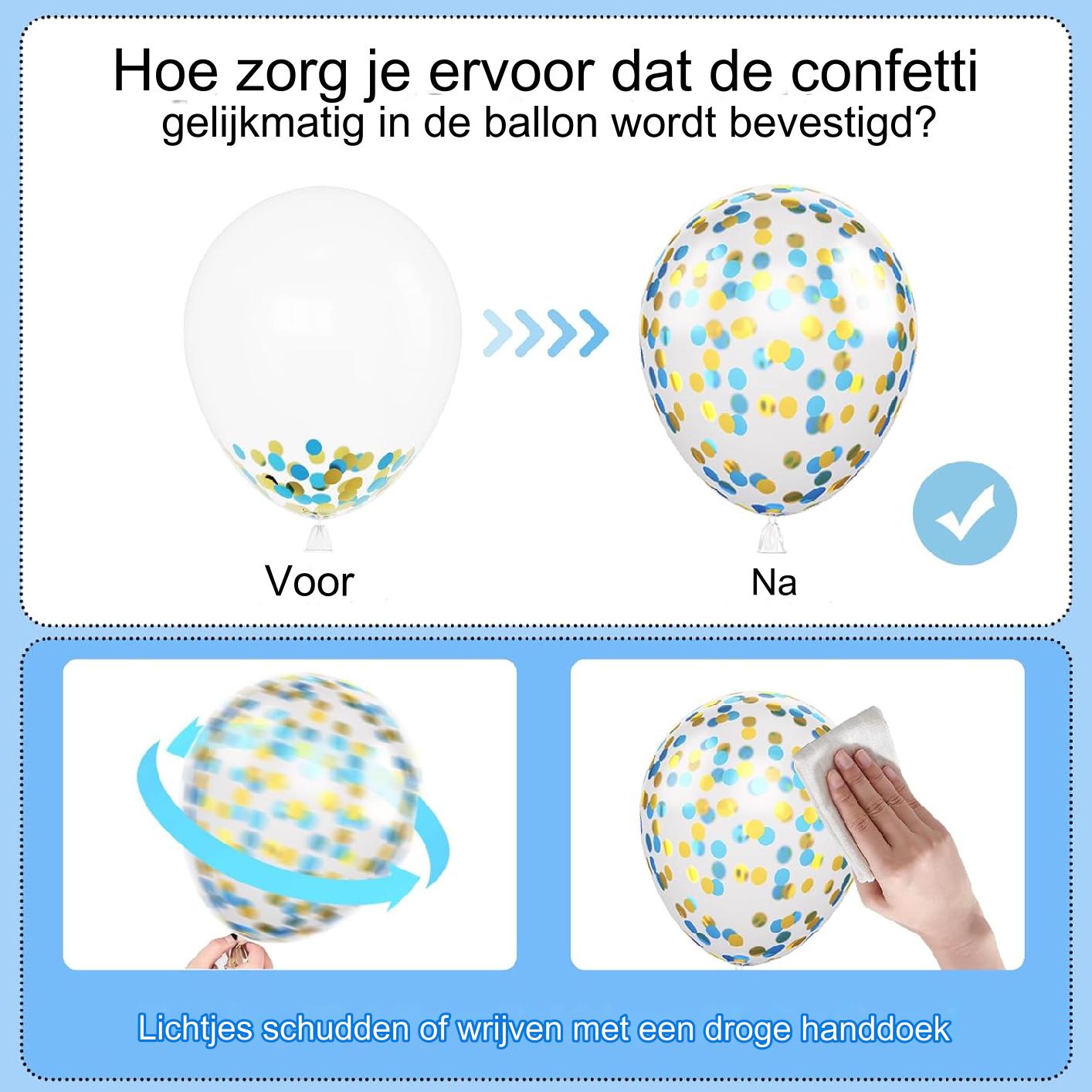 Set van 60 stuks blauwgroene ballonnen - 12 inch ballonnen met oceaanthema met lint - Perfect voor verjaardagen, babyshowers, onderwater- en oceaanfeestdecoraties - Inclusief pastelkleurige, metallic en transparante latexballonnen