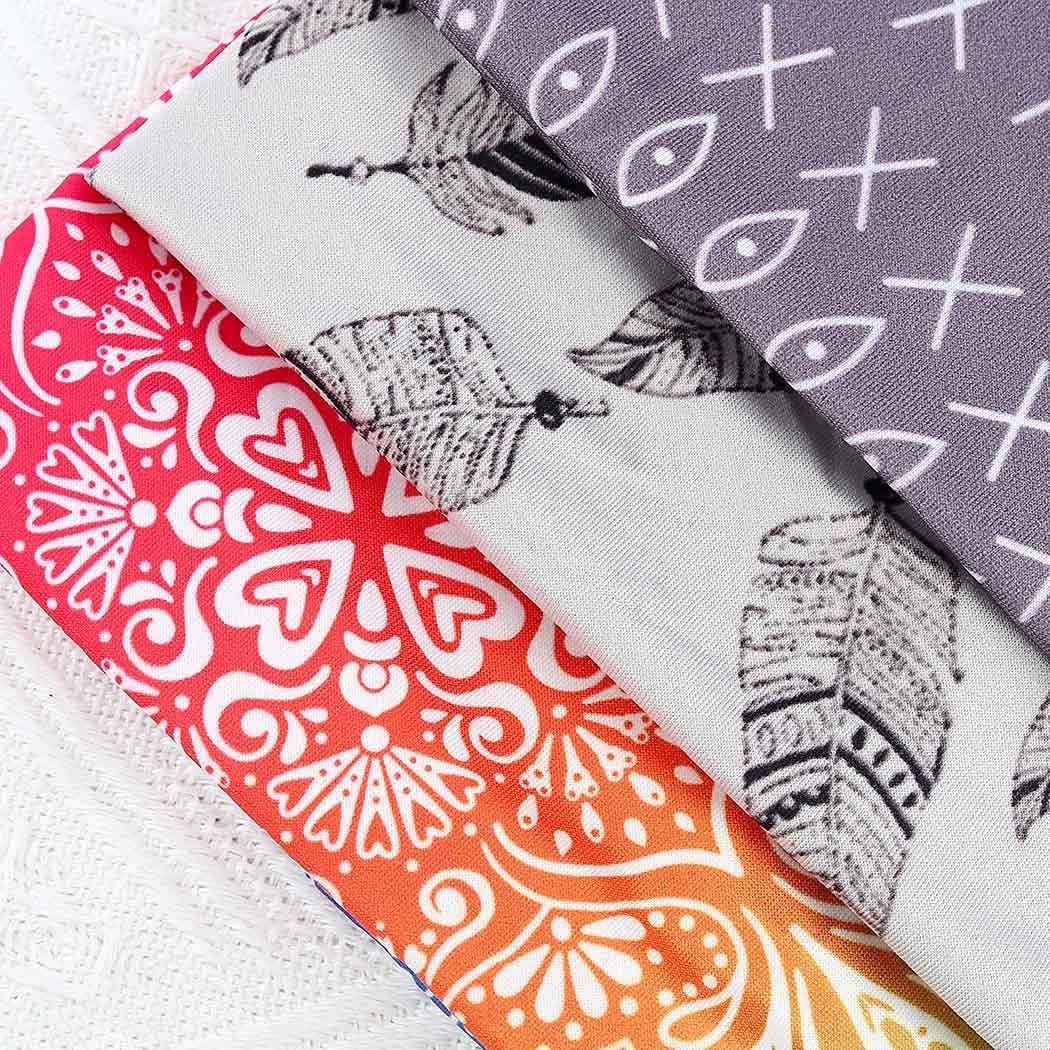 3 Stuks - Bohemian Elastische Haarbanden - Hoofdbanden - Comfortabel en Trendy - Zacht En Herbruikbaar