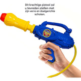 Kinder Rugzak Waterpistool – Water Blaster voor Kinderen – Met Tank in Lieveheersbeestjes Design – Zomerspeelgoed – Buitenactiviteiten – Zwembad en Strand – Krachtige Langeafstand Schieter – Verstelbare en Comfortabele Draagbanden