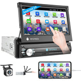 7-Inch HD 1080P Slimme Navigatie Auto Radio - Android 10.0, Bluetooth 4.0, FM-Radio, GPS, WiFi, USB, RCA