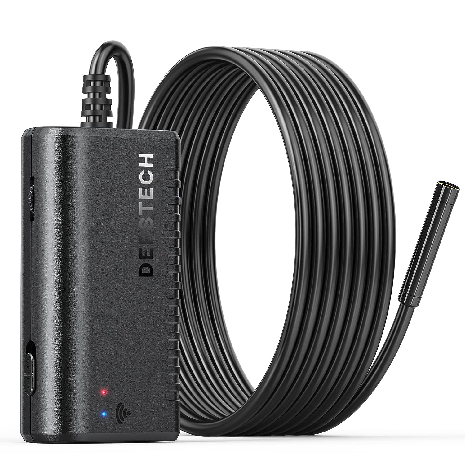 WiFi Draadloze Endoscoop - 3.5M - Inspectiecamera - 2.0 Megapixels HD, IP67 Waterdicht, WiFi-Connectie - Geschikt voor Android & iOS Smartphones - Zwart