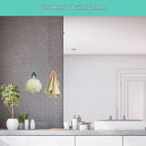 4 stuks - Handdoekhaken houder set - Zelfklevende handdoek grijper - Handdoek stopper voor keuken en badkamer - Vaatdoek haak - Wandgemonteerde handdoekhouder - Keuken- en badkamerhanddoekhouder - Praktische en stijlvolle handdoekhaken