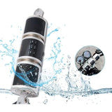 Waterdichte Motor Stuur Bluetooth Speaker – HiFi Stereo Geluid – Ondersteunt MP3 & FM-Radio – Duurzaam Aluminium – Universele Montage