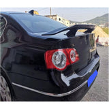 Universele Auto Achtervleugel – GT-Style Spoiler voor Sedan – ABS Kunststof Kofferbakvleugel in Glanzend Zwart – Sportieve Aerodynamische Achtervleugel voor Verbeterde Stabiliteit en Design