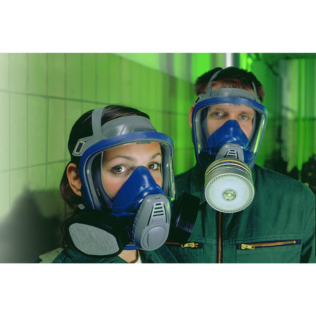 MSA Advantage 3000 Integraal stuk | Veiligheid Gasmasker voor bescherming en comfort | Advantage 3111 Kleine, draadfilter aansluiting Rd 40x1/7" | NL 136