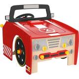 Playtive Houten Speelgoed Auto - Kinder Werkbank - Monteurset - Educatief Spel - Kinder Monteur Set - Met Gereedschap