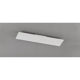 EGLO Rechthoekige LED Plafondlamp - Calemar - Moderne Plafondverlichting - Wit Met Gouden Details - 99,2x24,2x6,9 cm - Energiezuinige Binnenlamp - Geschikt Voor Woonkamer - Slaapkamer - Hal - 2550 Lumen - Hoogwaardige Materialen