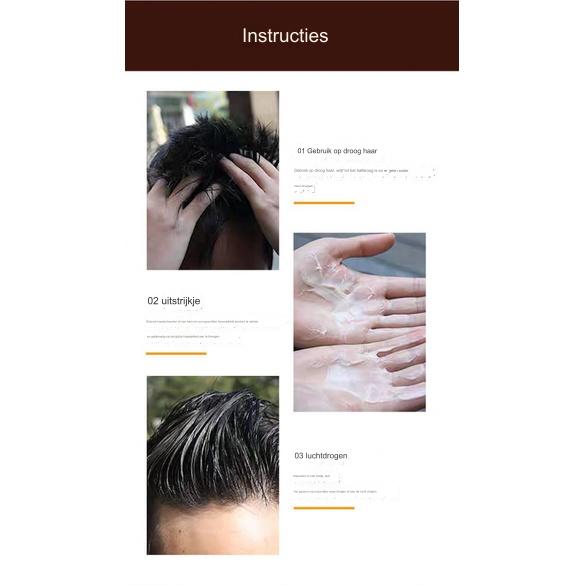 Revolutionaire UV Licht Haarkleur Veranderende Crème - Zwart Haar Creme - Natuurlijk Haarherstel, Anti-Grijs Haarformule met Plantenextracten - Transformeer Grijs naar Zwart met Polygonum Multiflorum & Annatto Zaad