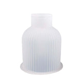 Hoogwaardige Vase Silicone Mould voor Epoxy Resin - Creëer Prachtige Harsornamenten - Wit
