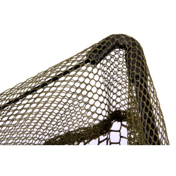 Extra Groot Landingsnet met Aluminium Spreidblok - 127cm  – Fijnmazig Visnet voor Karper, Snoek & Grote Vissen – Stevig en Duurzaam Landingsnet Zonder Steel – Groen – Verkrijgbaar in 36”, 42” en 50” Formaat – Universeel Schroefdraad