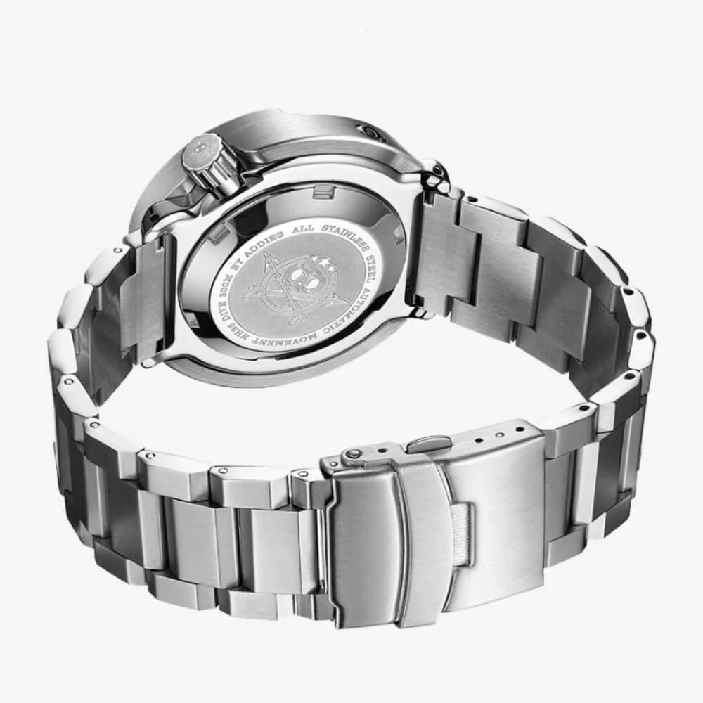 ADDIESDIVE Tuna 300M Automatisch Duikershorloge - Tuna Diver (MY-H5) - Professioneel, Waterbestendig & Robuust - Duikhorloge