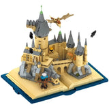 Magische Kasteel Boek - Bouwspeelgoed - Bouw Blokken - 8-12 jaar - Verzamel & Display Model - Cadeau voor Kinderen & Volwassenen (749 Stukken)