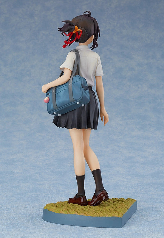 2 Stuks - Mitsuha Miyamizu & Taki Tachibana 1/8 Scale Figuren - Your Name Anime Beeldjes - Kimi no Na wa Manga Collectible Figures - Gedetailleerde Verzamelfiguren van Mitsuha en Taki voor Vitrinekast Bureau Anime Collectie en Display