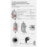 3000W Motorvoorverwarmer – 220V Koelvloeistof Voorverwarming – Auto, Boot &amp; Truck Verwarming – Automatische Temperatuurregeling (65°C-85°C) – Geschikt Voor Dieselvoertuigen