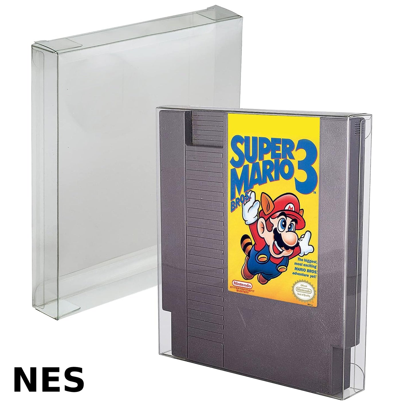 10 Stuks - Beschermhoes - Geschikt voor PS2 / GameCube / Wii / Xbox / SNES / N64 Spellen - Transparante Display Box - Stof-en-Vochtbestendig - Duurzaam-PVC - 10-Stuks