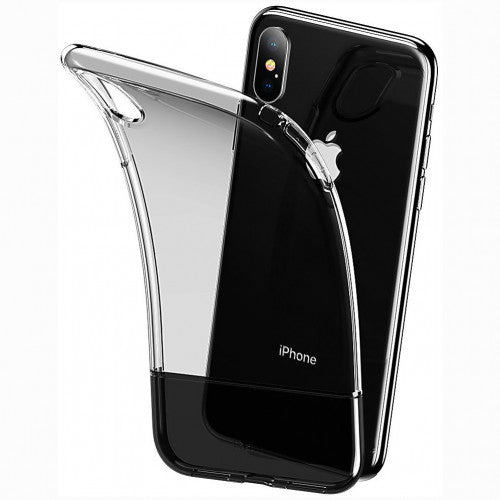 Ultradunne Beschermhoes voor iPhone XS Max - Stijlvol en Duurzaam, Polycarbonaat en TPU Materiaal, Compatibel met Draadloos Opladen