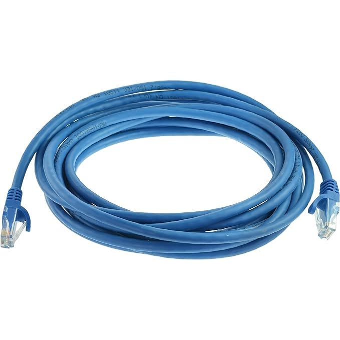 Mediabridge™ Ethernetkabel 50 Voet - Ondersteunt Cat6 / Cat5e / Cat5 Normen, 550MHz, 10Gbps - RJ45 Netwerkkabel voor Computer en Netwerken