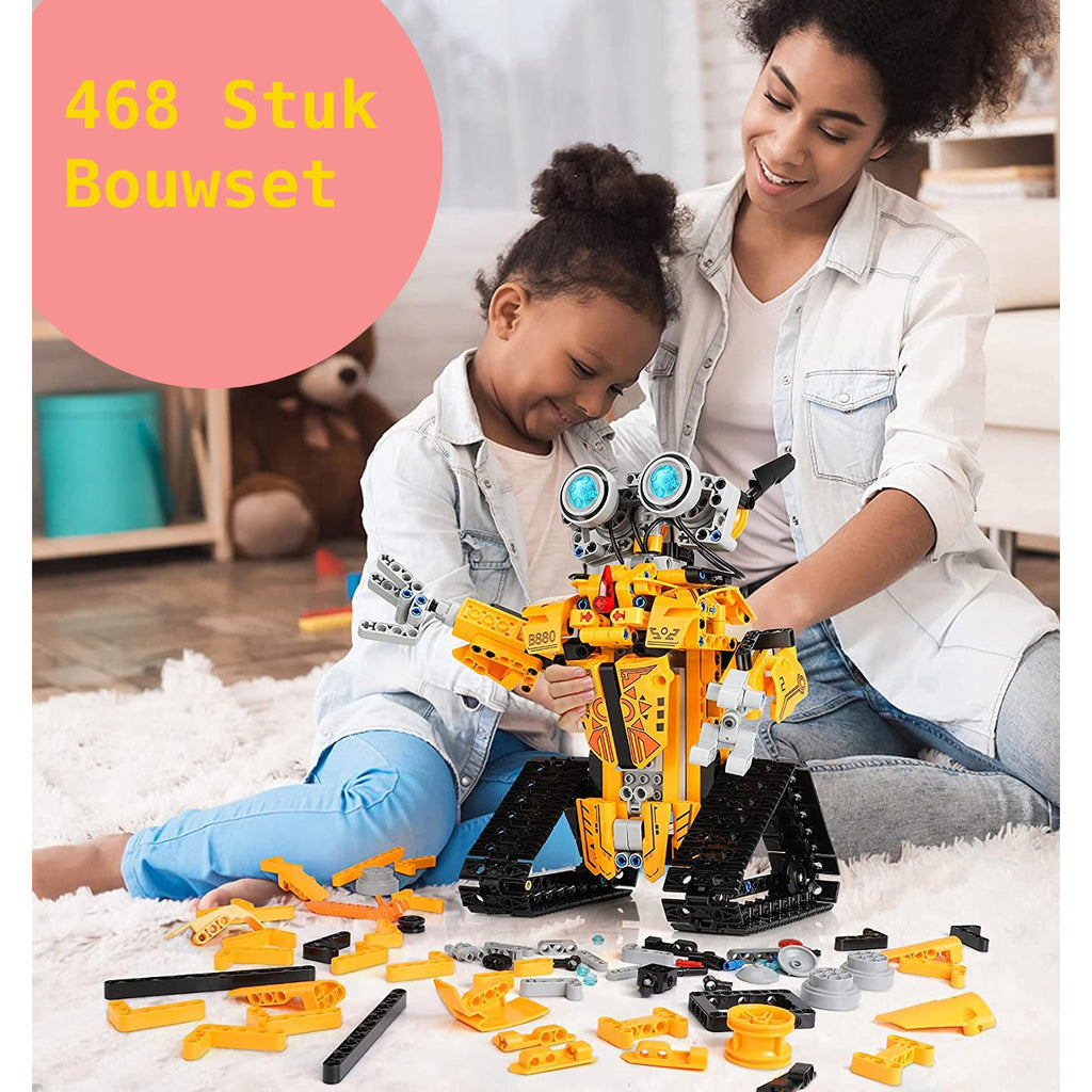 zand pad Algemeen B880 - Robot Bouwset - 468 Stukke - STEM Projecten - Bouwspeelgoed voor  Kinderen van 8-12 Jaar - Afstandsbediening &