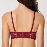 Momanda - Voedingsbeha - Kant - Beugelloos - Padded - Borstvoedings-BH - Maat 85C - Dames - Kanten Beha - Zwangerschapslingerie - Bralette