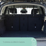 Veiligheidshek - Kofferbak Scheider voor Veilig Vervoer van Honden in de Auto - Makkelijke Montage - Breedte Individueel Instelbaar - 96-145 x 30 cm - Robuust en Duurzaam - Hondenbarrière met Verstelbare Breedte - Veiligheid voor Huisdieren in de Auto