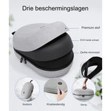 Syntech Grote Harde Draagtas - Compatibel Met Oculus Quest 3/2/Pro/Pico4 Accessoires - VR Headset Met Elite Strap, Touch Controllers En Accessoires - Hoge Capaciteit Voor Opslag En Reizen - Spatwaterdicht EVA Bescherming - Grijs