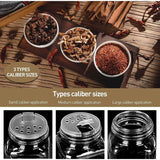 36 Stuks Glazen Kruidenpotjes 112ml – Vierkante Specerijpotten Met Bamboe Deksel &amp; 3 Soorten Strooidoppen – Kruidenpot Set Met 150 Labels, Vulpipetten &amp; Pen – Luchtdichte Glaspotjes Voor Kruidenrek, Lade, Organiser Of Keukenopslag