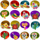 30 Stuks - Mexicaanse Fiesta Party Decoraties - Perfect voor Taco Feest & Verjaardagen - Duurzame Hangende Versieringen voor Binnen en Buiten