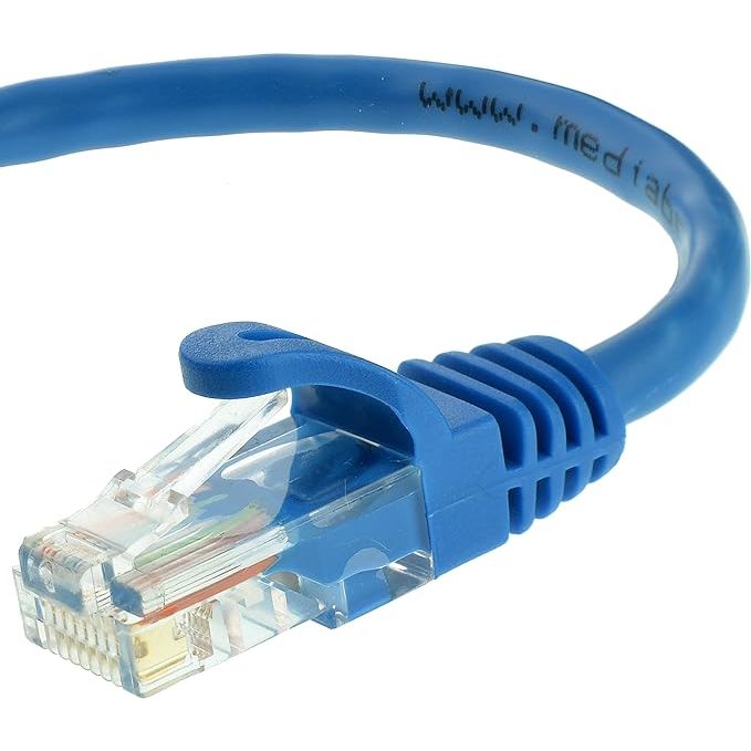 Mediabridge™ Ethernetkabel 50 Voet - Ondersteunt Cat6 / Cat5e / Cat5 Normen, 550MHz, 10Gbps - RJ45 Netwerkkabel voor Computer en Netwerken