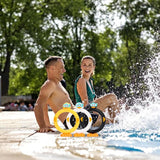 3-Pack Pool Duikringen voor Kinderen - Leuke Cartoon Eenden Duikringen - Kleurrijk Onderwater Speelgoed voor Zwembad - Duiktraining en Waterplezier - Veilig Ontwerp voor Strand en Achtertuin - Ideaal Cadeau voor Kinderen