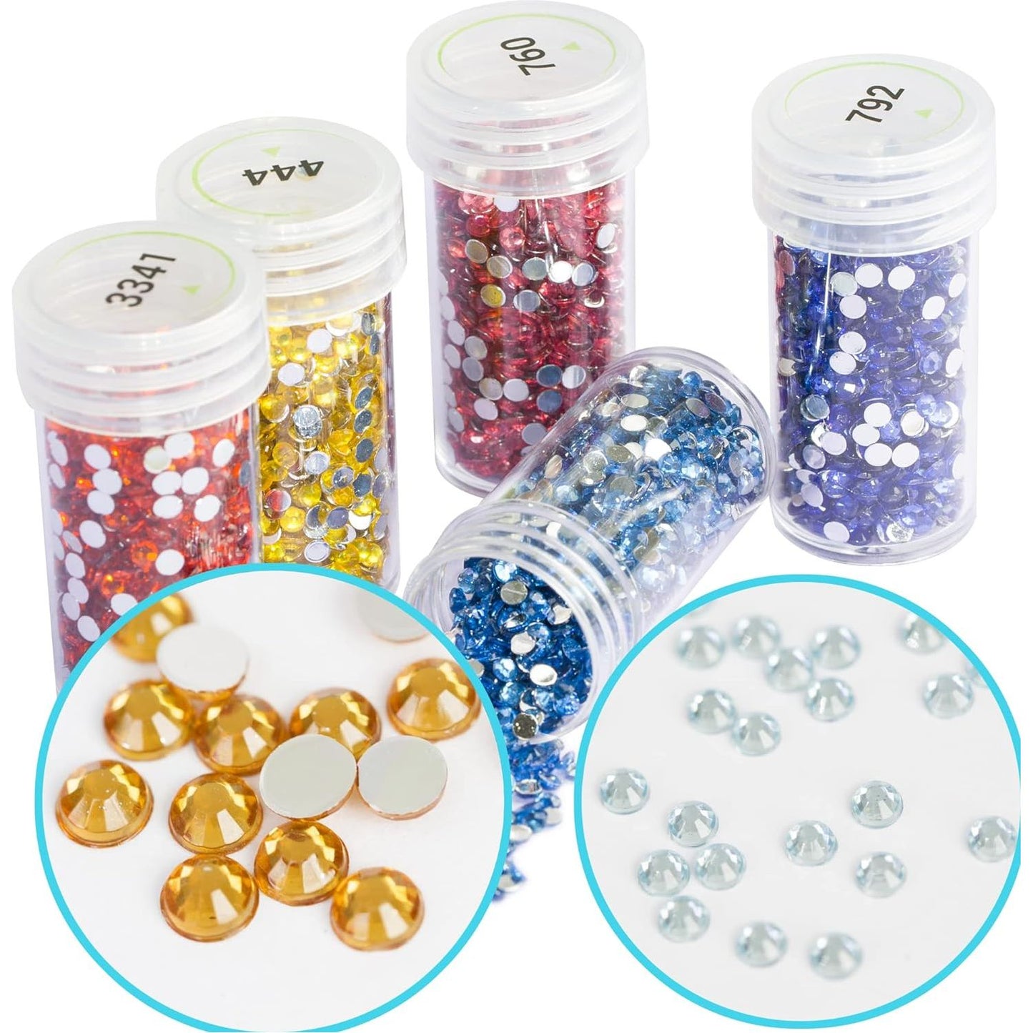 60-Kleuren AB Diamant Schilderij Steentjes Set - 9.000 Ronde AB Diamanten - Inclusief Opbergdoos, Accessoires & Gereedschap - Volledig Pakket voor DIY Diamant Kunstprojecten