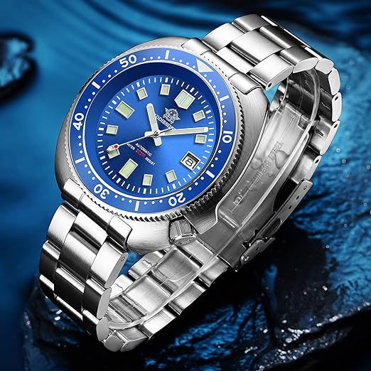 ADDIESDIVE Captain Willard Automatisch Duikhorloge 200M MY-H8 – Waterdicht, Stijlvol & Duurzaam met NH35A Uurwerk