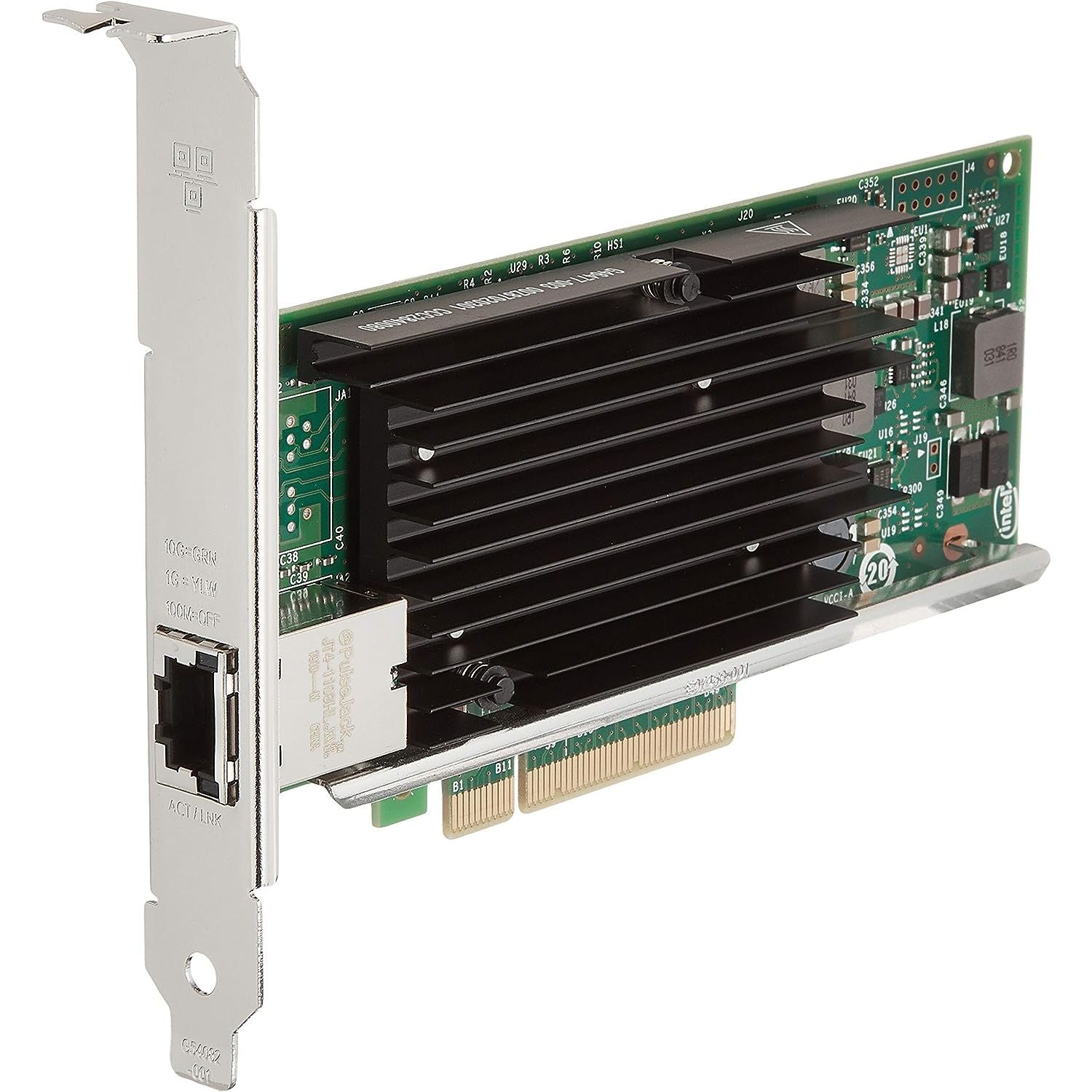 10Gb Ethernet Converged Network Adapter met Intel X540 Chip - Koperen RJ45 Poort - PCI Express 2.1 X8 - Naadloze Integratie met 10GbE - Geschikt voor PCI-E X8/X16 Slots