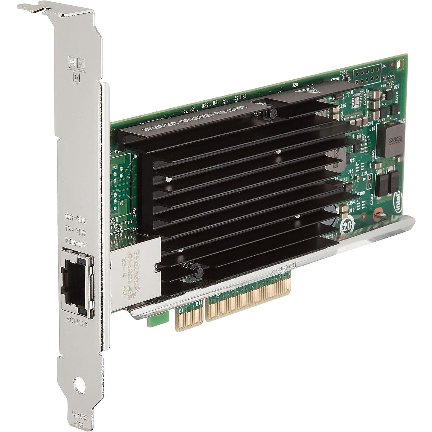 10Gb Ethernet Converged Network Adapter met Intel X540 Chip - Koperen RJ45 Poort - PCI Express 2.1 X8 - Naadloze Integratie met 10GbE - Geschikt voor PCI-E X8/X16 Slots