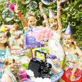 Kinder Bellenblaasmachine voor Eindeloos Plezier - Automatische Werking met 1500+ Bubbels per Minuut - Draagbaar en Veilig Speelgoed, Ideaal voor Verjaardagen en Feestjes