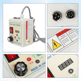 750W Borstelloze Servo Motor met Snelheidsregelaar – 220V – Max 6500 tpm – Permanent Magneet Motor – Voor Draaibank, Houtbewerkingsmachine, Boor- en Tapmachine, Reductiemotor, Bandschuurmachine – 15mm As – Incl. Controller