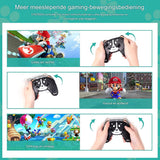 Draadloze Controller Voor Nintendo Switch - Bewegingsbesturing - Dubbele Schokfunctie - Turbo Modus - Gamecontroller Voor Kinderen - Gaming Accessoire Voor Meisjes - Ergonomisch Ontwerp - Lange Batterijduur - Geschikt Voor Nintendo Switch - Kleur: Zwart